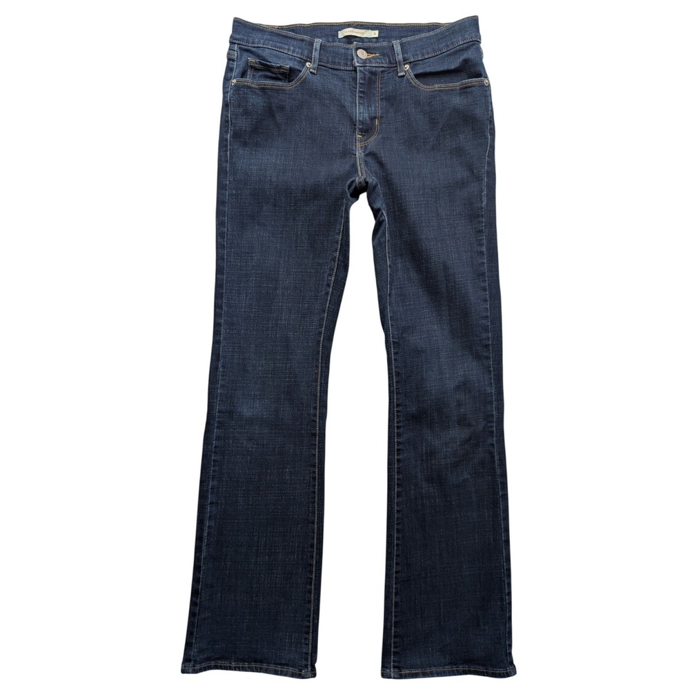 Levis Classic Bootcut Jeans Womens 8M W29 L32 Dark Wash Stretch Denim 39252-0004